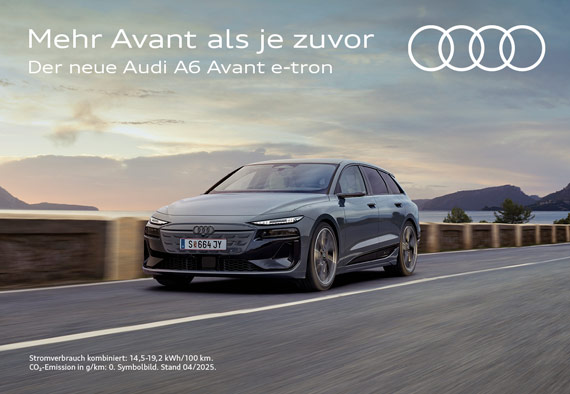 Der neue Audi A6 Avant e-tron