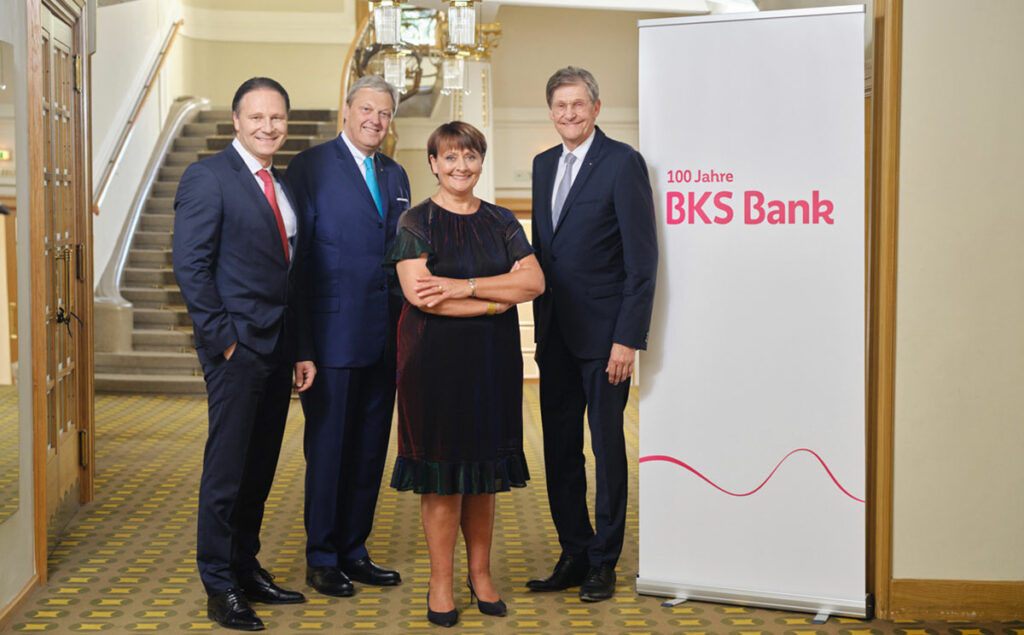 100 Jahre BKS Bank – eine großartige Erfolgsgeschichte