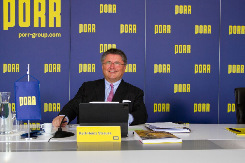Karl-Heinz Strauss, CEO der PORR.