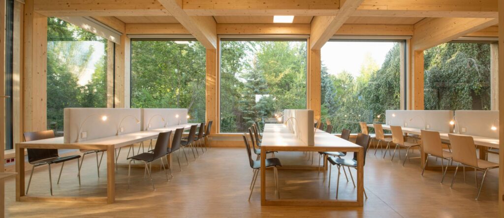 Trend-Baustoff Holz Mit neuer Qualität zum Weltmarktführer Ilse Wallentin Haus die BOKU Wien