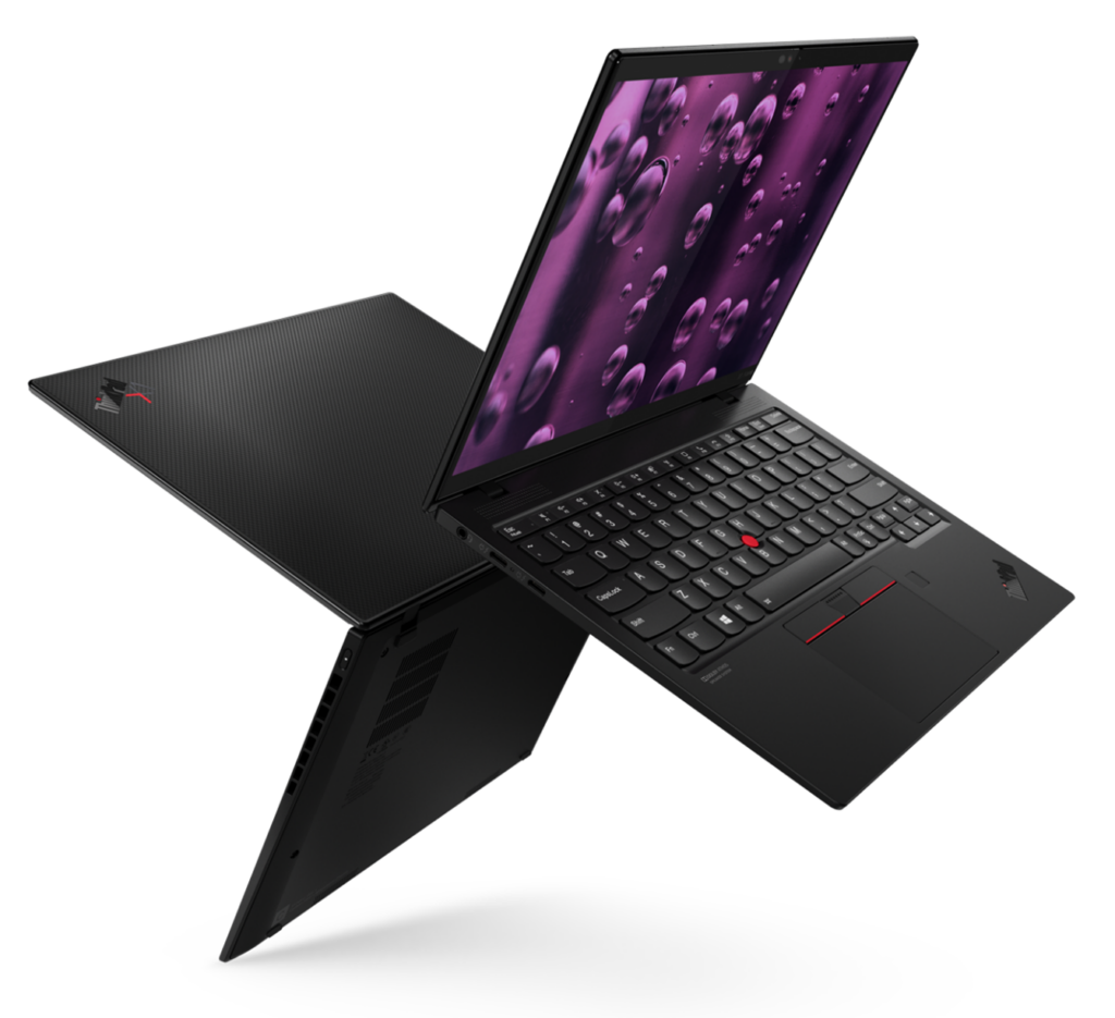 Roter Trackpoint inklusive: Auch Lenovos ThinkPad X1 Nano wandelt optisch unverkennbar auf den Spuren von IBMs berühmter Business-Notebookserie.