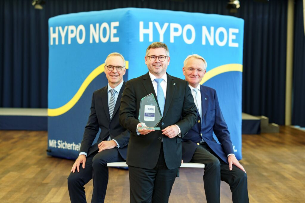 Leading Employers: HYPO NOE unter Top 1 Prozent der heimischen Arbeitgebenden 2021