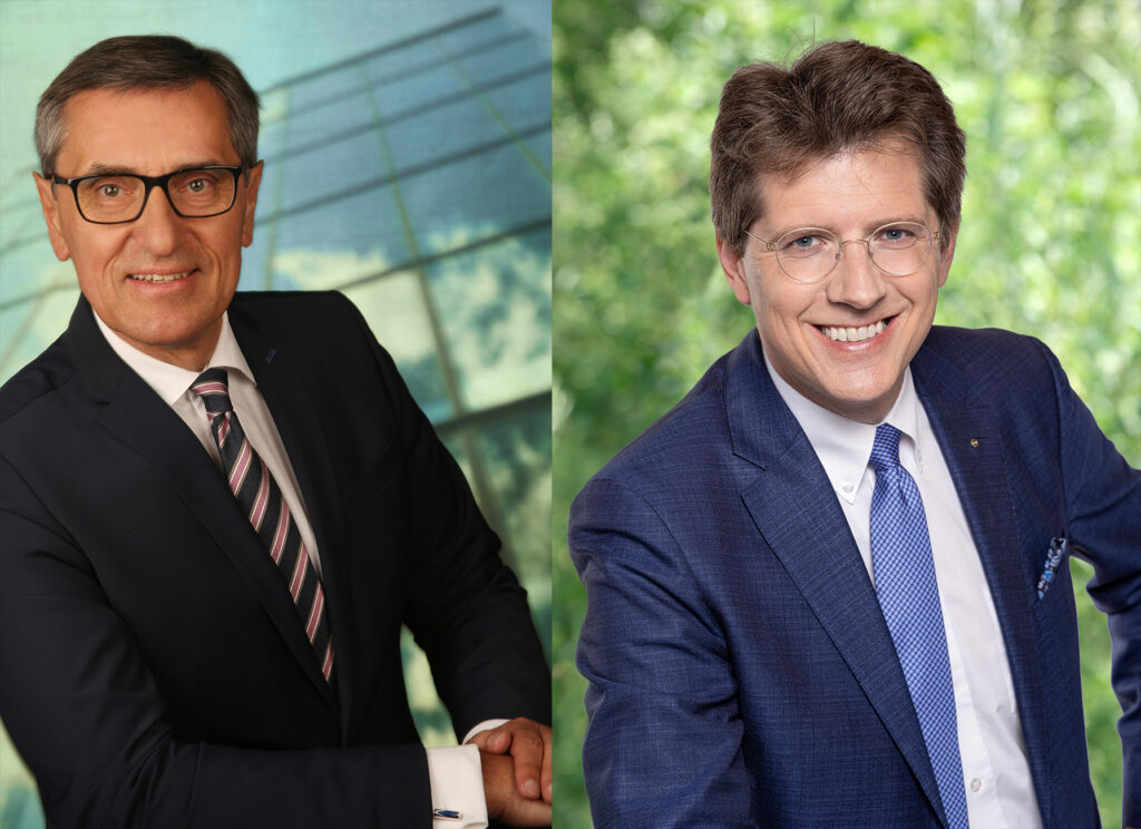 Kirchdorfer Gruppe ab sofort mit Doppelspitze TOP LEADER Karriereentwicklungen Erich Frommwald Michael Wardian