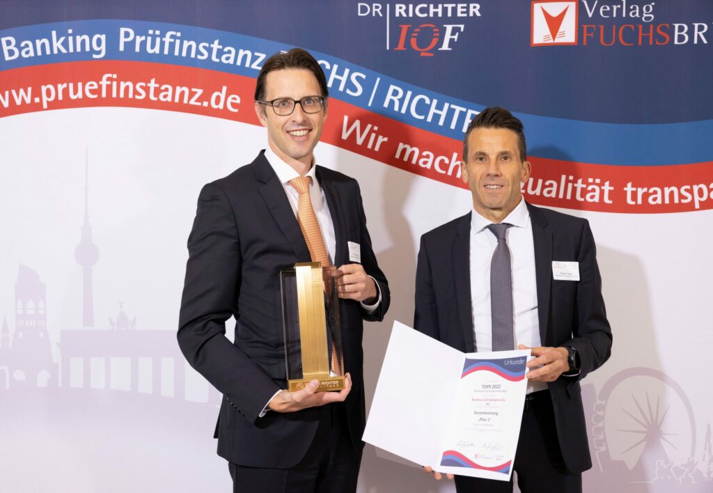 Bankhaus Spängler verteidigt Spitzenposition im Ranking der Vermögensmanager