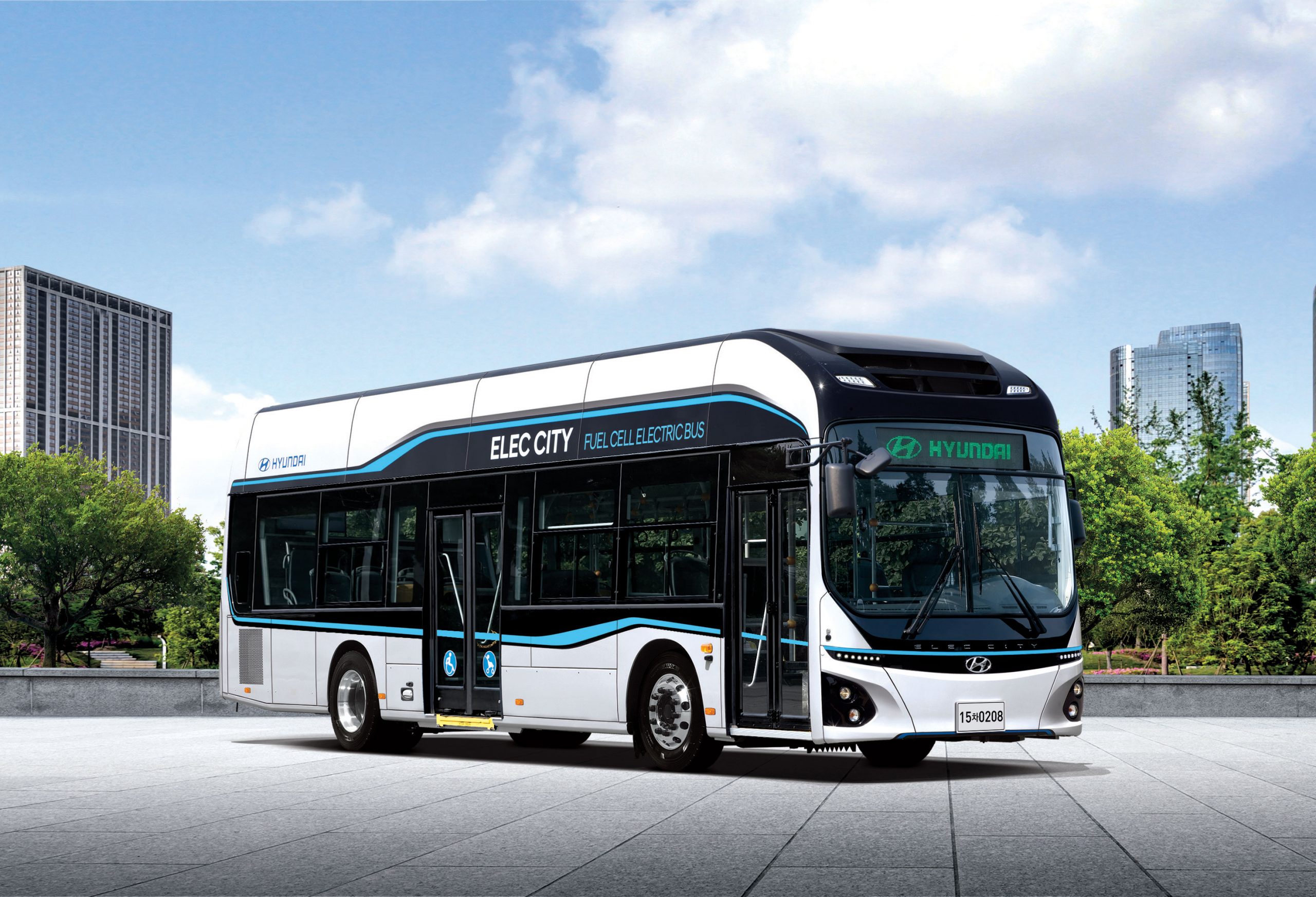 Start für den ersten regulären Wasserstoff-Stadtbus in Österreich