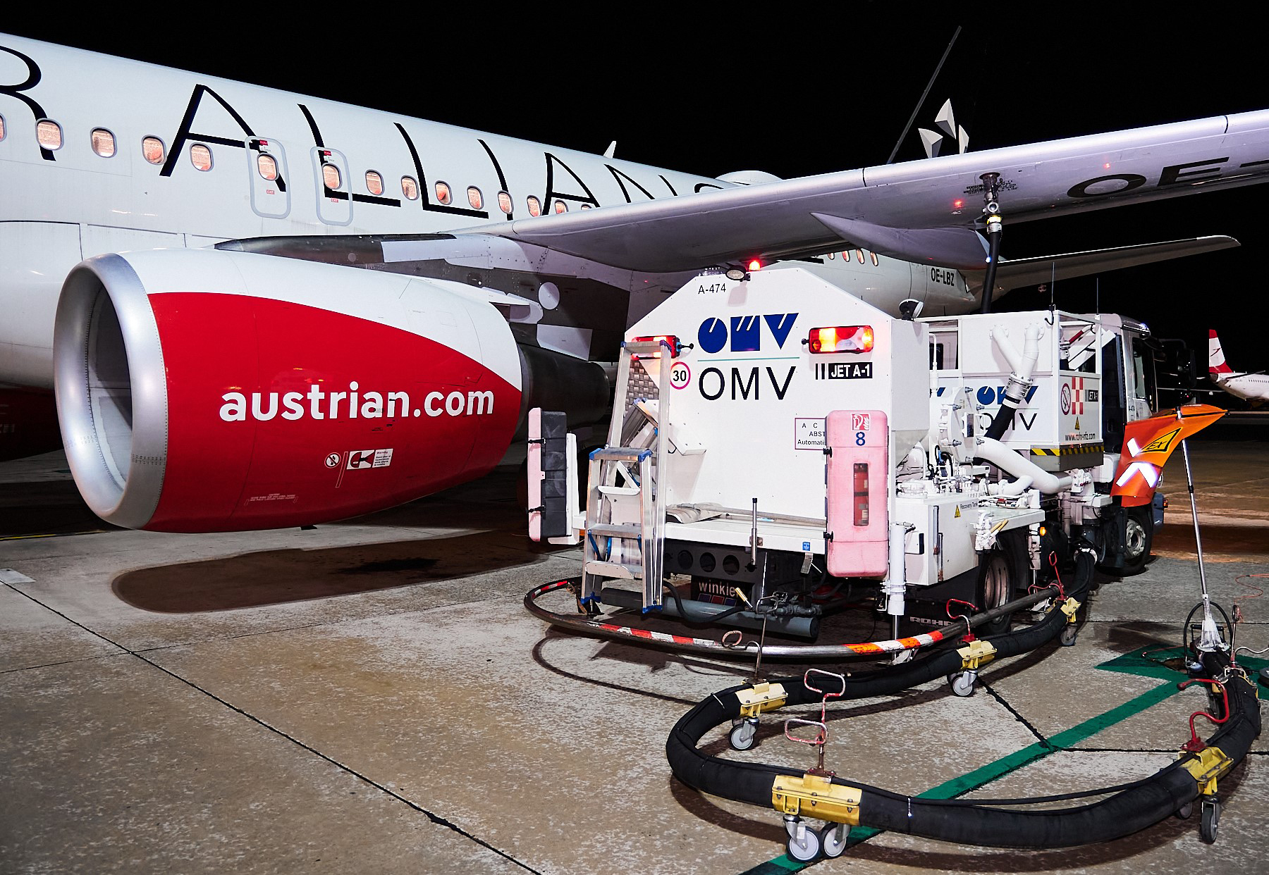 Überflieger: OMV und AUA heben mit nachhaltigem Flugzeugtreibstoff ab