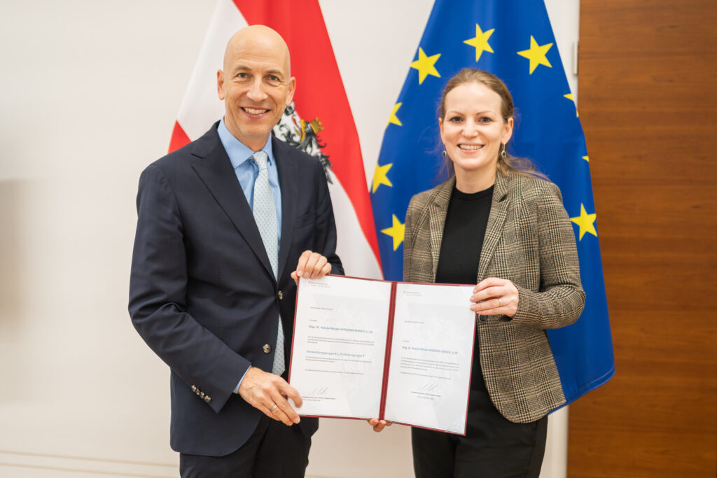 Natalie Harsdorf-Borsch zur Generaldirektorin für Wettbewerb bestellt