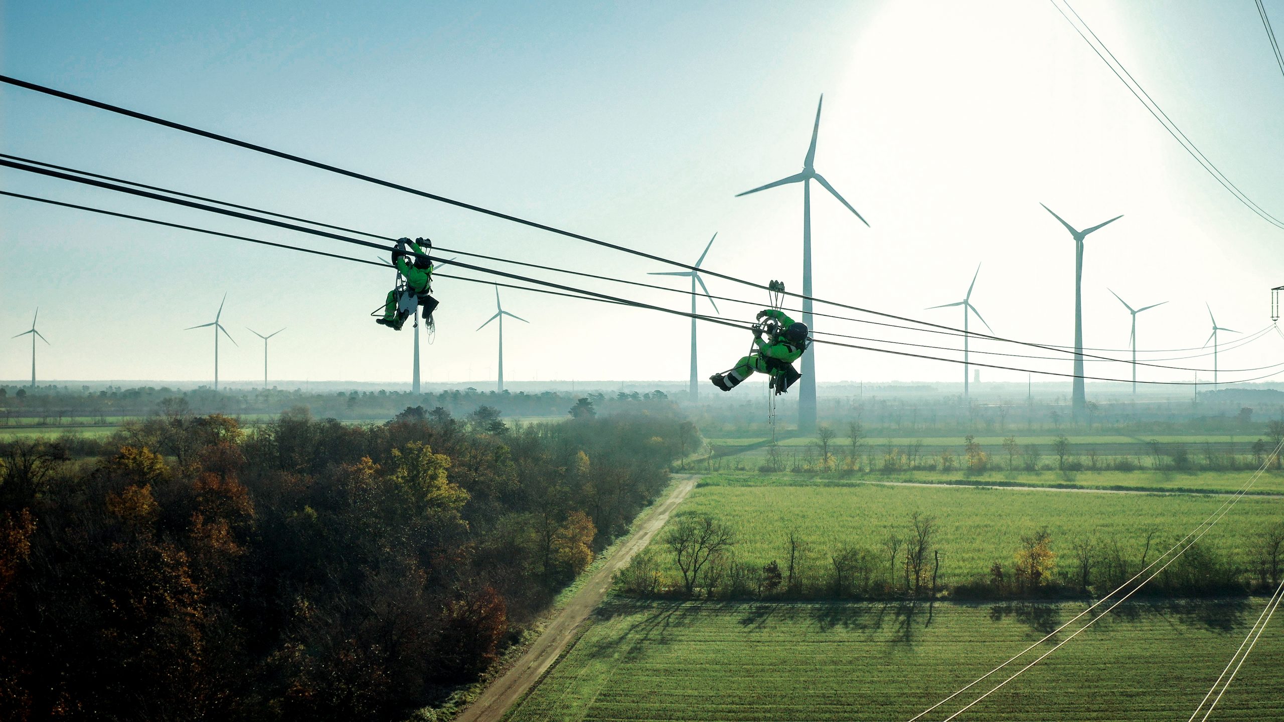 Rekord-Export dank Wasser- und Windkraft