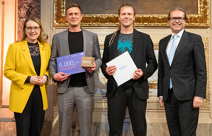 Österreichischer Gründerpreis PHÖNIX an vier hervorragende Unternehmen verliehen