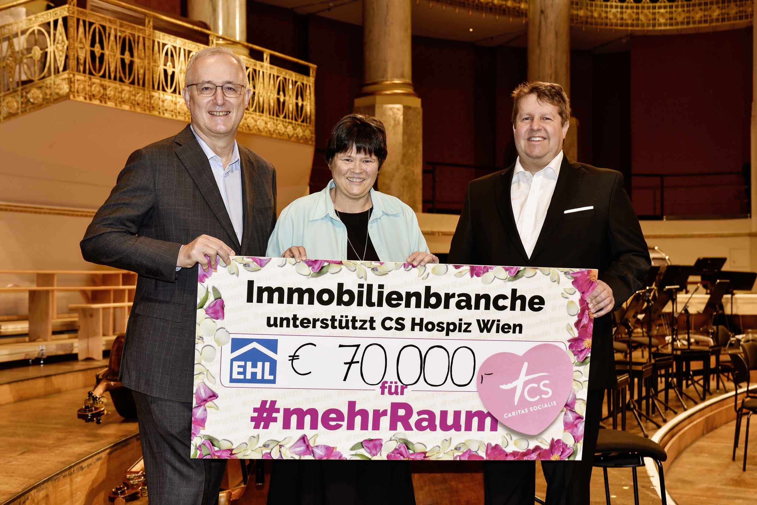EHL-Benefizkonzert bringt 70.000 Euro für das Pflegezentrum Kalksburg