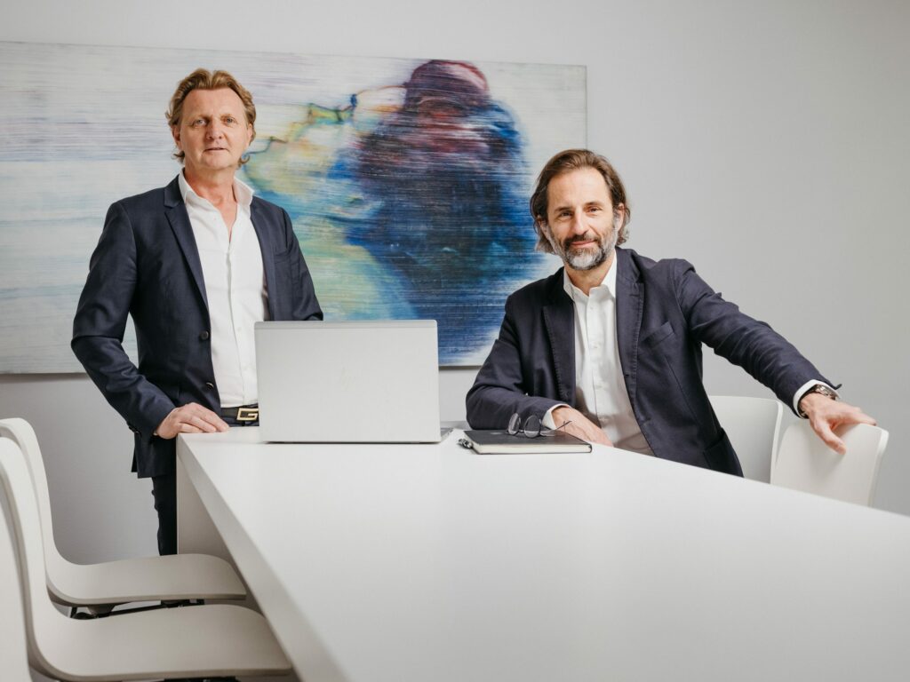 Ewald Stückler und Thomas Belina, Geschäftsführer der SBG Smart Building GmbH 