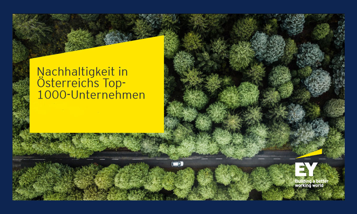EY Unternehmensbefragung: Klimaschutz und Nachhaltigkeit in Österreichs Top-1000-Unternehmen