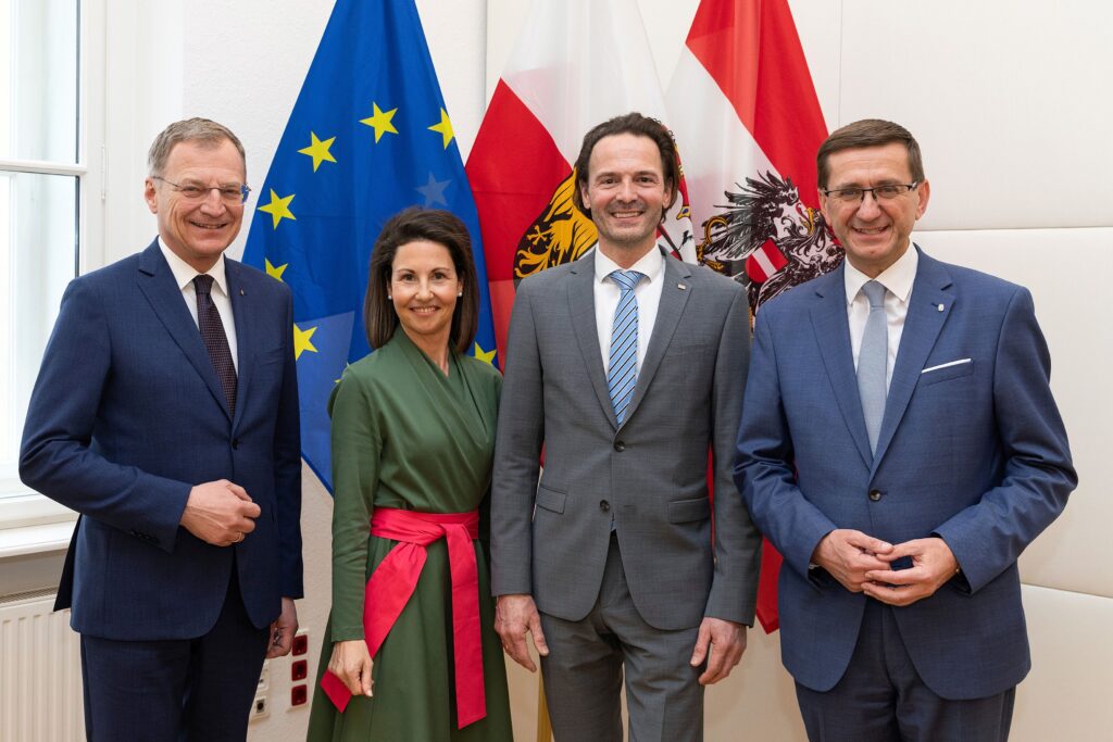 Neue Doppelspitze bei der Fachhochschule Oberösterreich