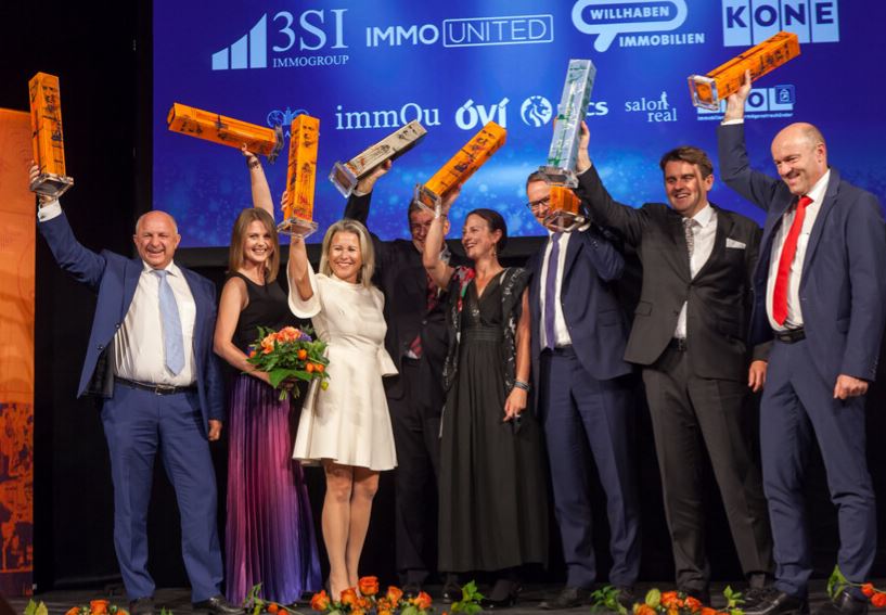 Ursula Simacek Gewinnerin des CÄSAR Award für den besten Immobilien Dienstleister.