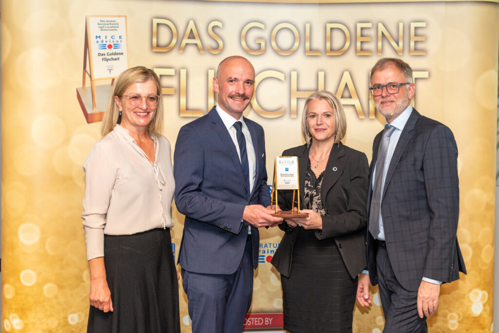 Goldene Flipcharts – die besten Seminarhotels und Locations aus Österreich