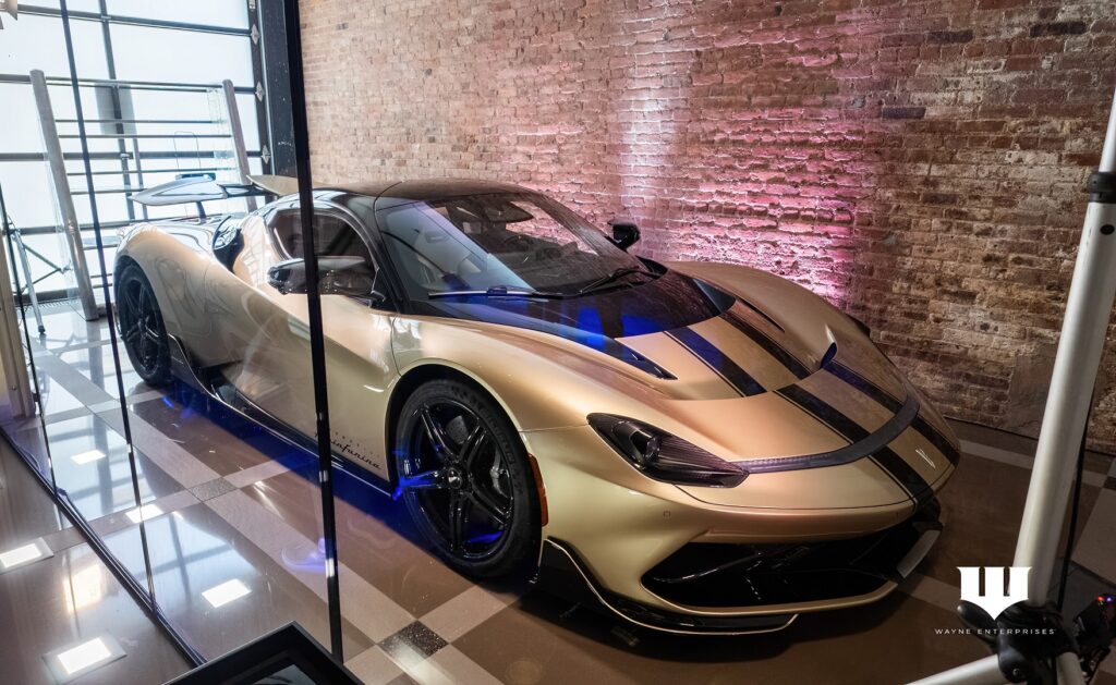 Automobili Pininfarina im Zentrum der New Yorker „Dark Knight“-Luxusausstellung