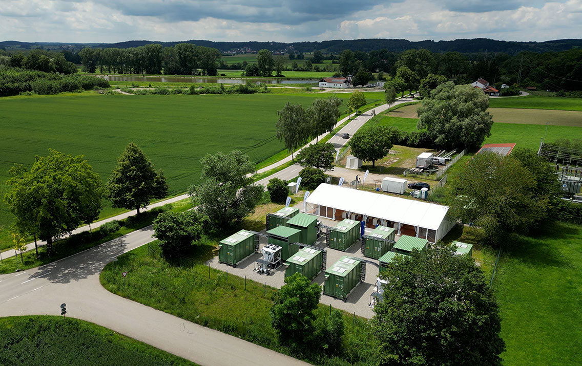 Verbund nimmt Batteriespeicherkette Bayern-Hessen in Betrieb