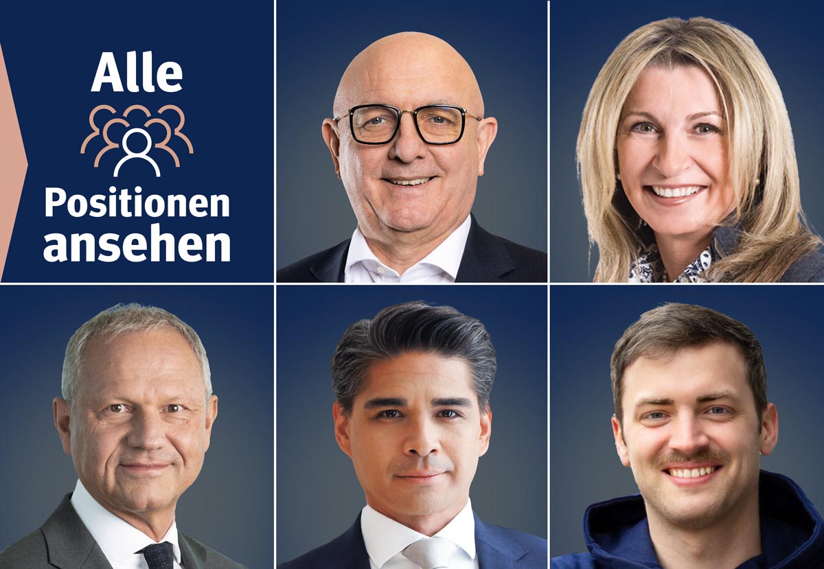 TOP LEADER Karriereentwicklungen, die Drehscheibe wichtiger Positionen in Österreich 06/2024