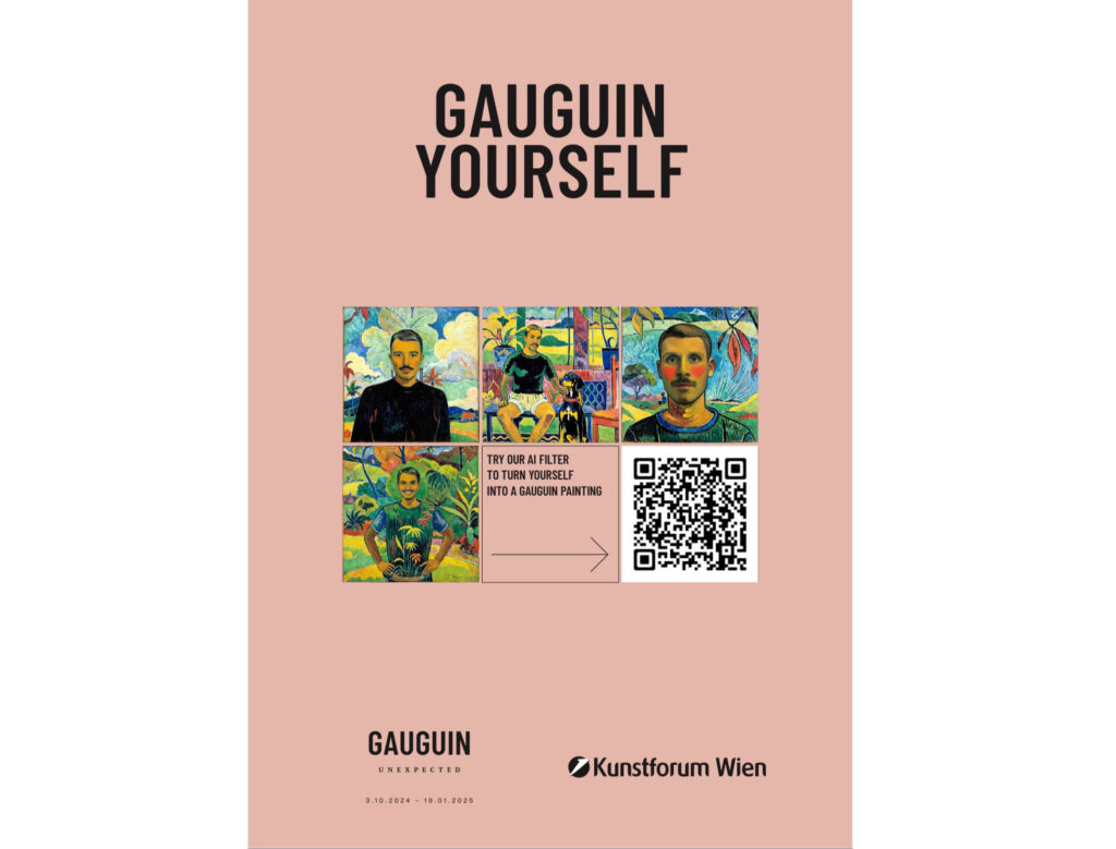 „Gauguin unexpected“ – interaktives Besuchererlebnis durch Künstliche Intelligenz
