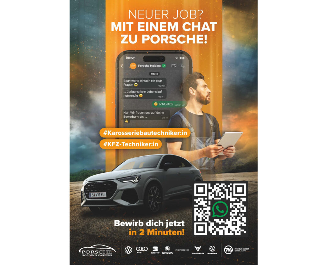 Porsche Holding Salzburg revolutioniert Recruiting mit innovativer digitaler Strategie
