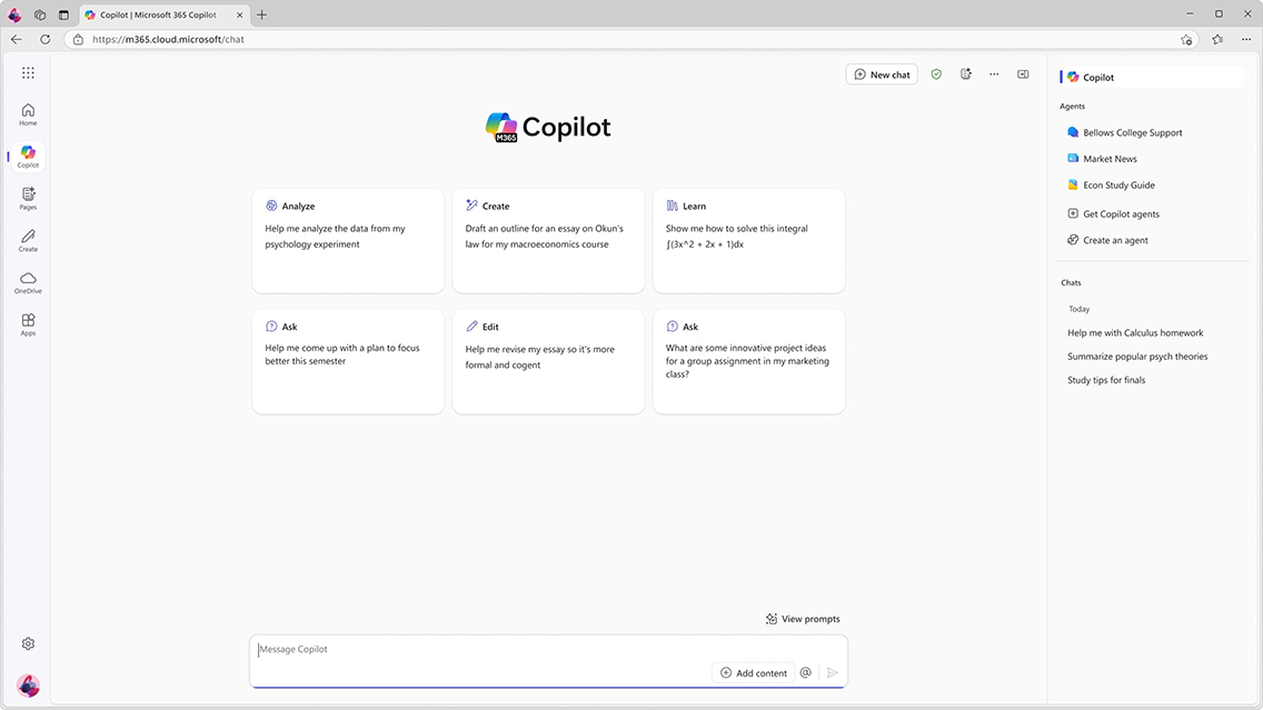 Microsoft 365 Copilot Chat: Der nächste Schritt in die Zukunft der Arbeit