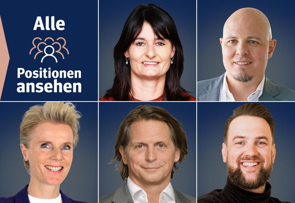 TOP LEADER Karriereentwicklungen, die Drehscheibe wichtiger Positionen in Österreich 04/2025