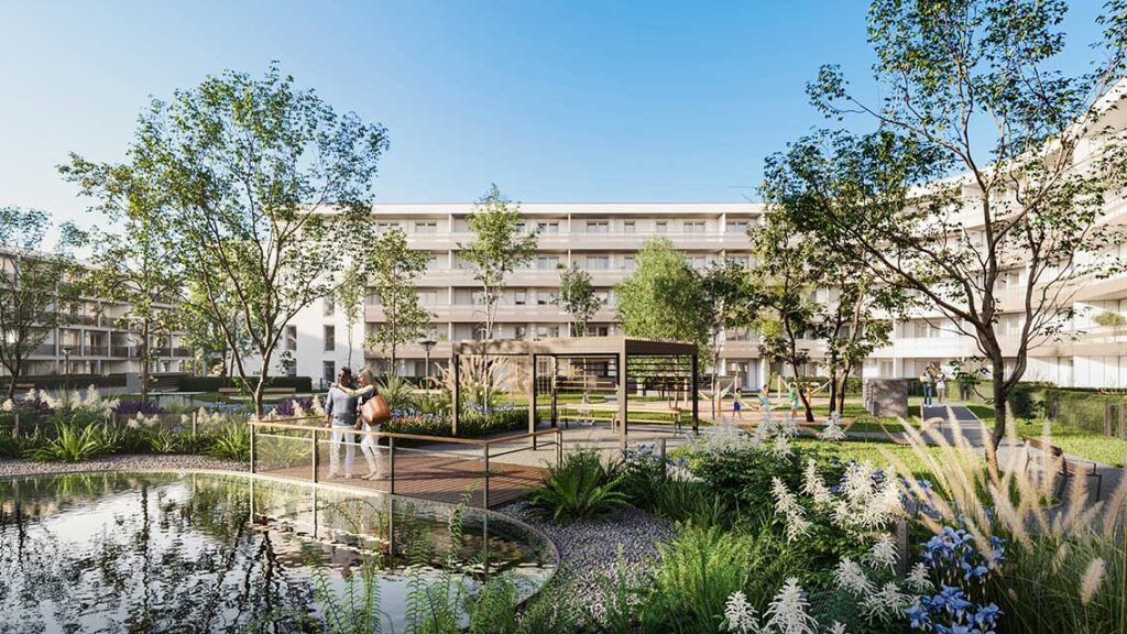 Die Investitionsoffensive der BUWOG umfasst rund 263 Millionen Euro und sorgt bis zum Sommer 2025 für den Baustart von vier neuen Projekten. Südlich von Wien entsteht auf den ehemaligen Alvorada-Gründen mit viéno ein nachhaltiges Wohnquartier mit etwa 513 freifinanzierten Mietwohnungen. In Salzburg ist das Südtiroler Quartier in Planung, ein Projekt mit mehr als 400 Mietwohnungen, davon etwa ein Drittel gefördert und zwei Drittel freifinanziert. In Wien fand im April der Baustart für das Projekt drygalski mit knapp 100 freifinanzierten Eigentumswohnungen statt. In den kommenden Wochen ist mit MY.TURN ein weiterer Baustart in Wien geplant: Das Projekt befindet sich in der Turnergasse im 15. Bezirk und bietet 72 freifinanzierte Mietwohnungen sowie 11 attraktive Büroflächen. Darüber hinaus verfügt die BUWOG über zahlreiche spannende Grundstücksreserven, somit stehen weitere rund 500 Wohnungen in den Startlöchern. „Die exzellente Nachfrage nach Mietwohnungen und der Aufschwung im Bereich Eigentumswohnungen sowie günstigere Finanzierungsmöglichkeiten lassen wieder wirtschaftlich sinnvolle Projekte zu. Diese Chancen werden wir konsequent nutzen und kaufen jetzt auch wieder Liegenschaften in Wien und anderen Großstädten für neue Projekte – vorzugsweise baureife Grundstücke, denn wir sind überzeugt, dass Projekte jetzt möglichst rasch gestartet werden sollten“, so BUWOG-Geschäftsführer Andreas Holler.