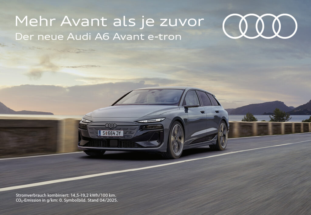 Der neue Audi A6 Avant e-tron