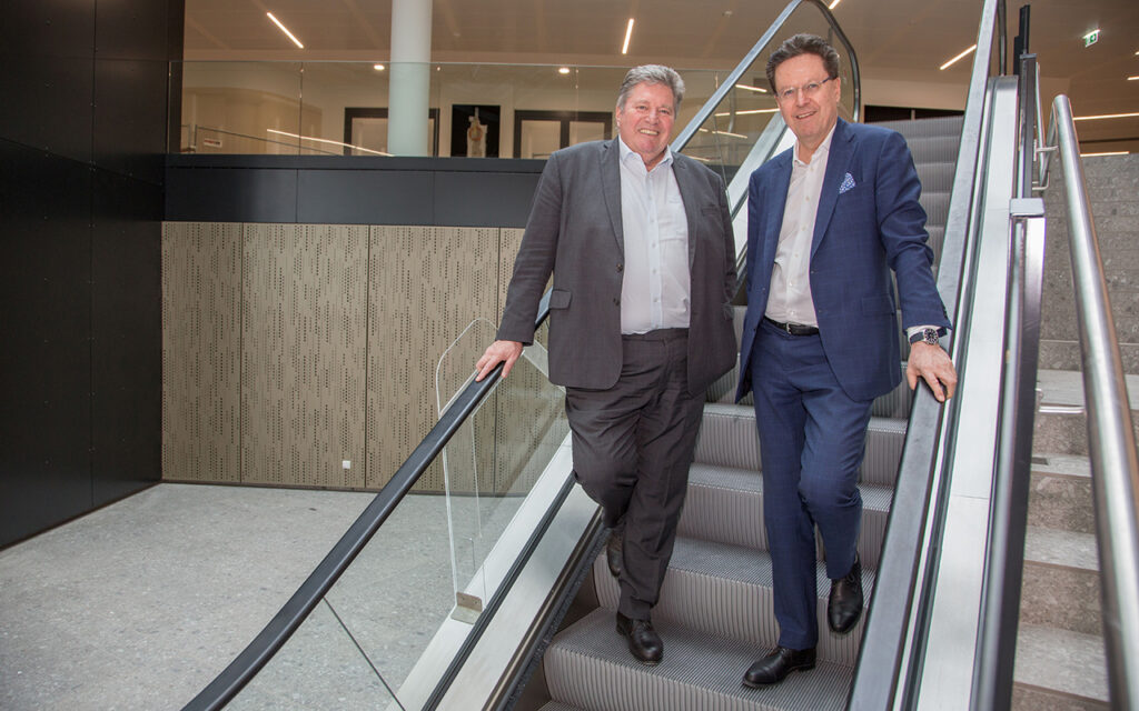 Feierliche Übergabe des „Central Hub“ durch die HABAU GROUP