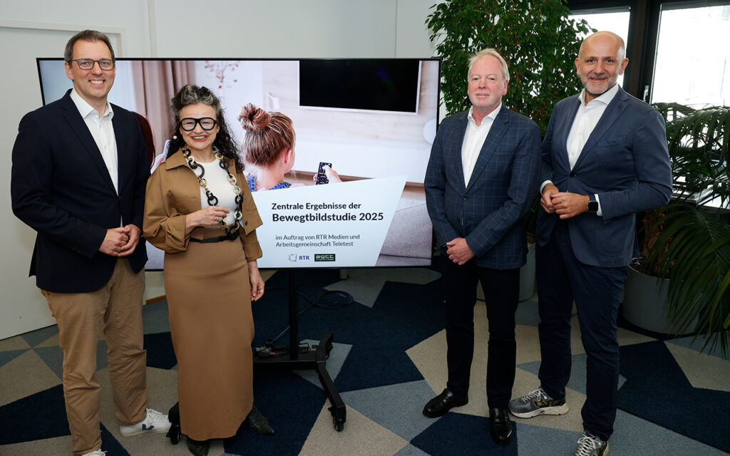 Bewegtbildstudie 2025 zeigt Zunahme zeitunabhängiger TV-Nutzung