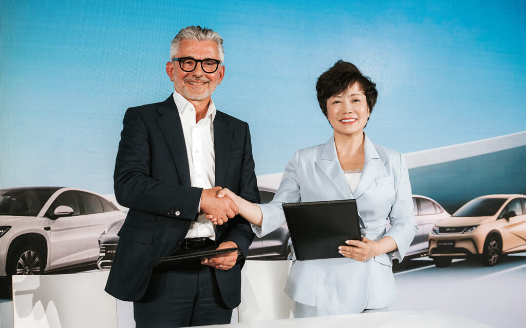 BYD macht voestalpine zum Herzstück seiner europäischen Wachstumsstrategie