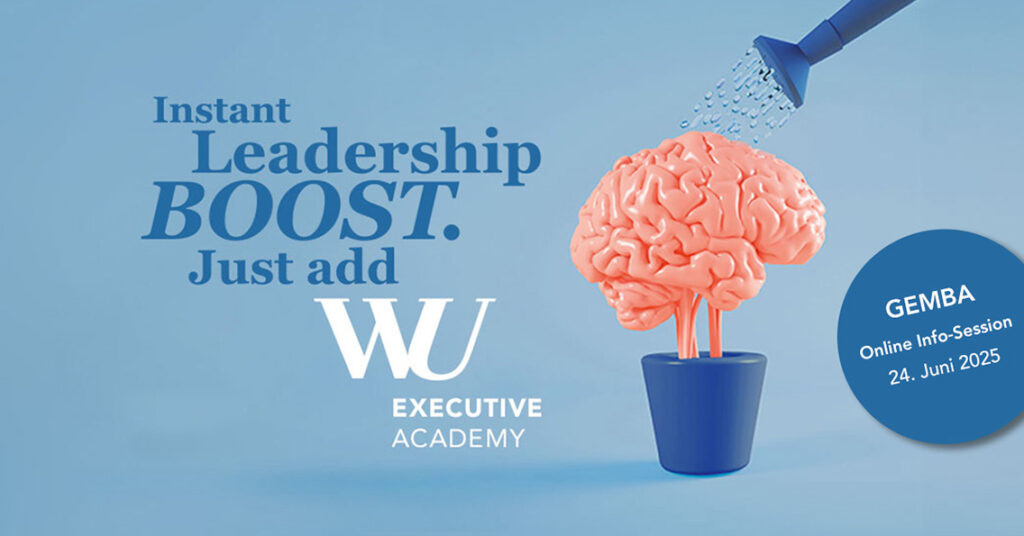 Der Weg an die Spitze beginnt hier – mit dem Global Executive MBA der WU Wien