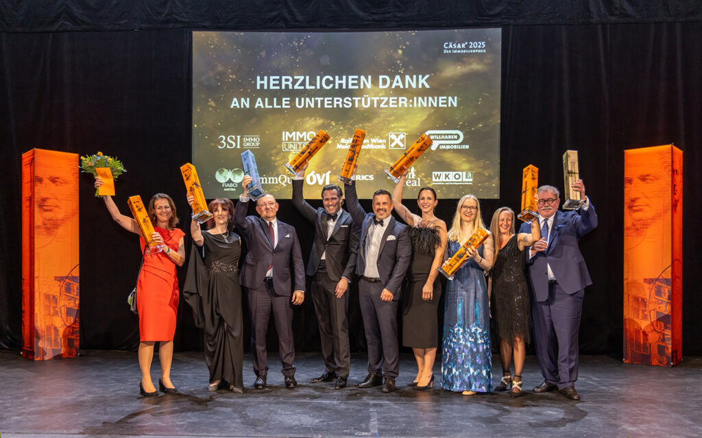 Immobilienpreis Cäsar® 2025: Auszeichnung für besondere Leistungen