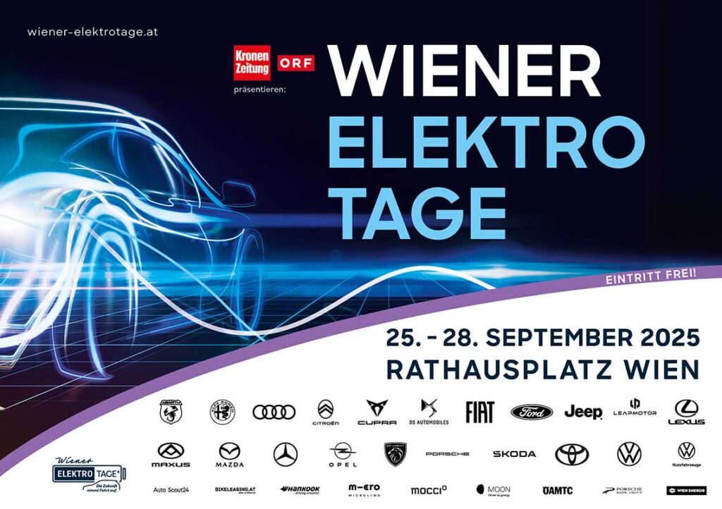Wiener Elektro Tage 2025. Die Zukunft erwartet Sie am Rathausplatz!