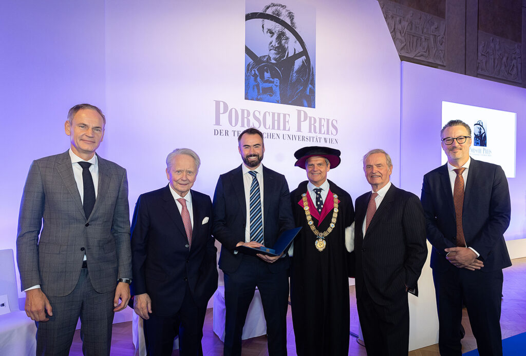 Innovation und Erfindergeist – Porsche Preis der TU Wien 2025