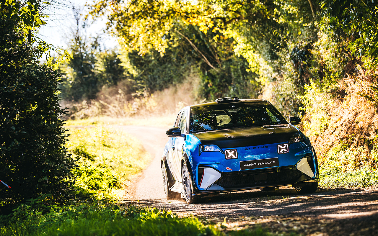 Elektrisch, sportlich, Alpine – die A290 Rallye bringt frischen Wind in den Motorsport