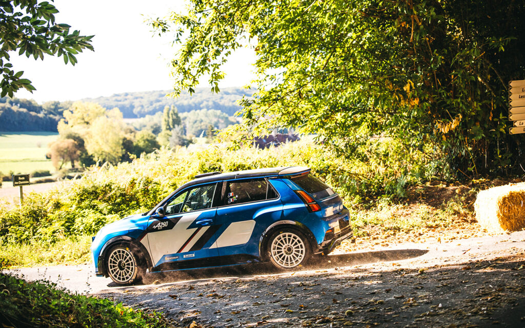 Elektrisch, sportlich, Alpine – die A290 Rallye bringt frischen Wind in den Motorsport