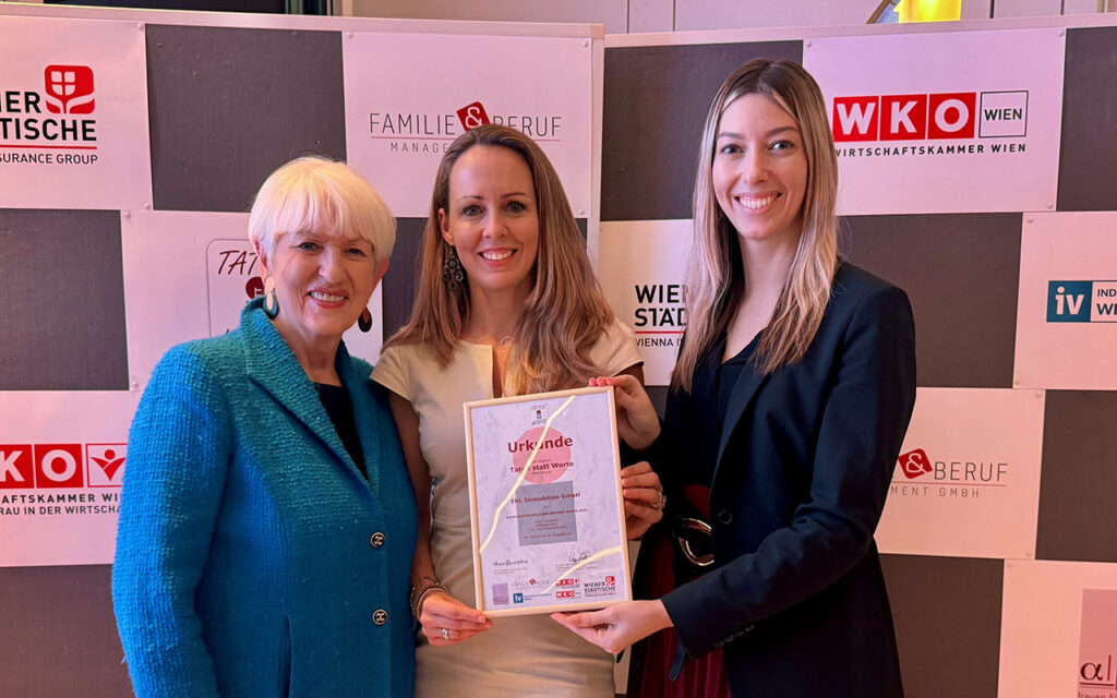 EHL Immobilien Gruppe unter den familienfreundlichsten Unternehmen Wiens