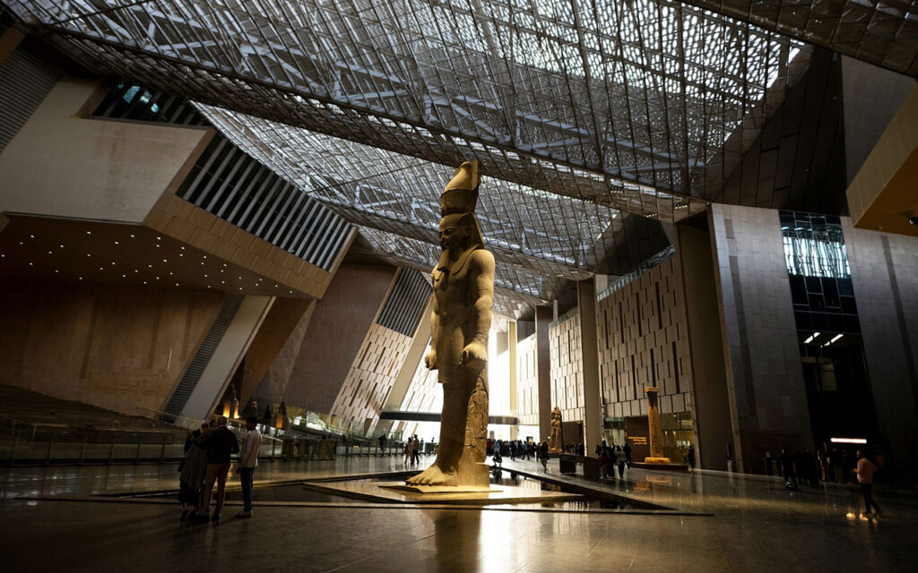 Geschichte, Architektur und Wirtschaft verschmelzen im Großen Ägyptischen Museum