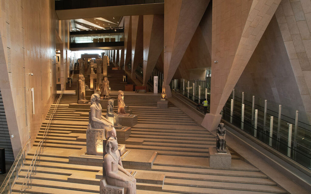 Geschichte, Architektur und Wirtschaft verschmelzen im Großen Ägyptischen Museum