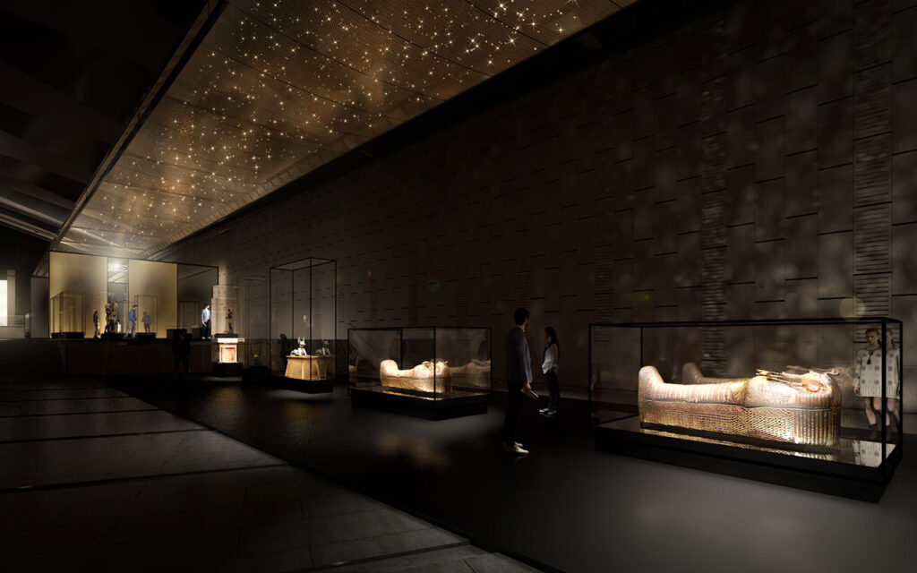 Geschichte, Architektur und Wirtschaft verschmelzen im Großen Ägyptischen Museum