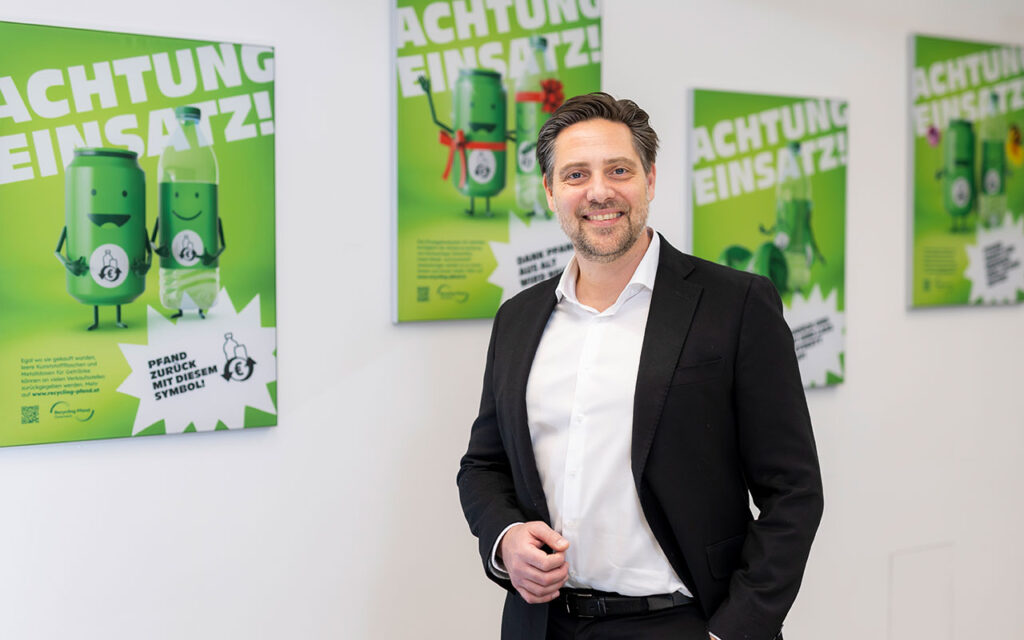 Neuer Co-Geschäftsführer bei Recycling Pfand Österreich