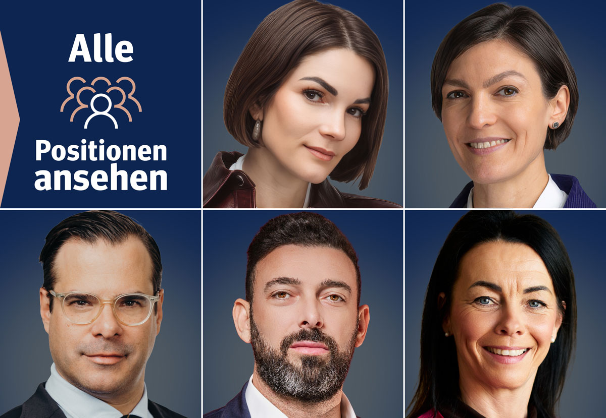 TOP LEADER Karriereentwicklungen, die Drehscheibe wichtiger Positionen in Österreich 03/2026