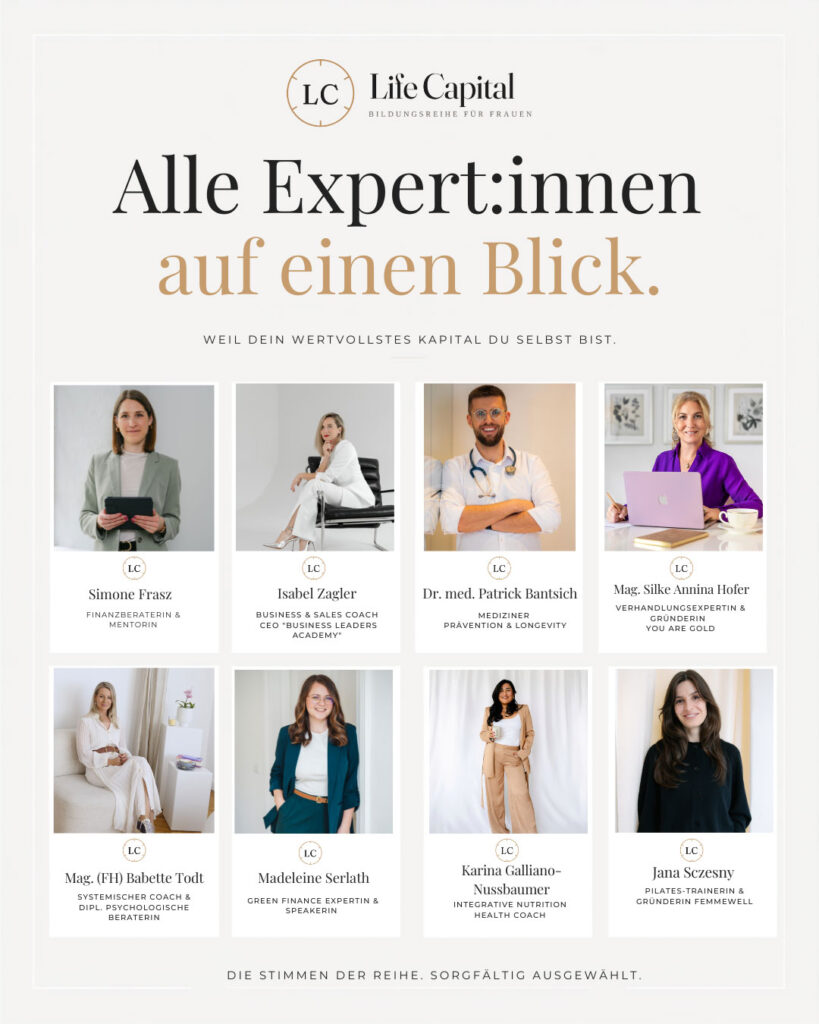 Life Capital Wissen ist Kapital – Selbstbestimmung ist Rendite