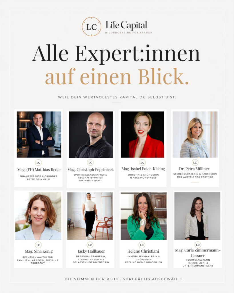 Life Capital Wissen ist Kapital – Selbstbestimmung ist Rendite