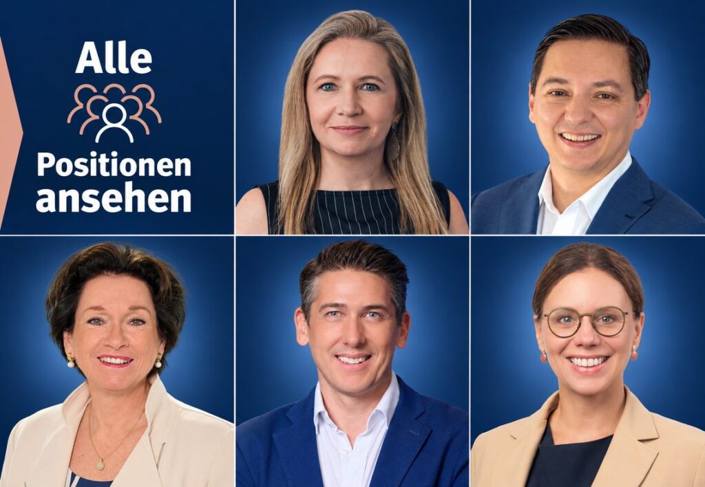 TOP LEADER Karriereentwicklungen, die Drehscheibe wichtiger Positionen in Österreich 09/2026