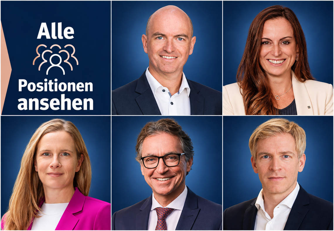 TOP LEADER Karriereentwicklungen, die Drehscheibe wichtiger Positionen in Österreich 10/2026